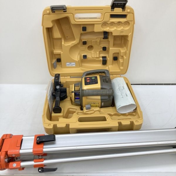 トプコン TOPCON ローテーティングレーザー RL-H5A 受光器 LS-100D 三脚セット 水平回転レーザー★DT1895