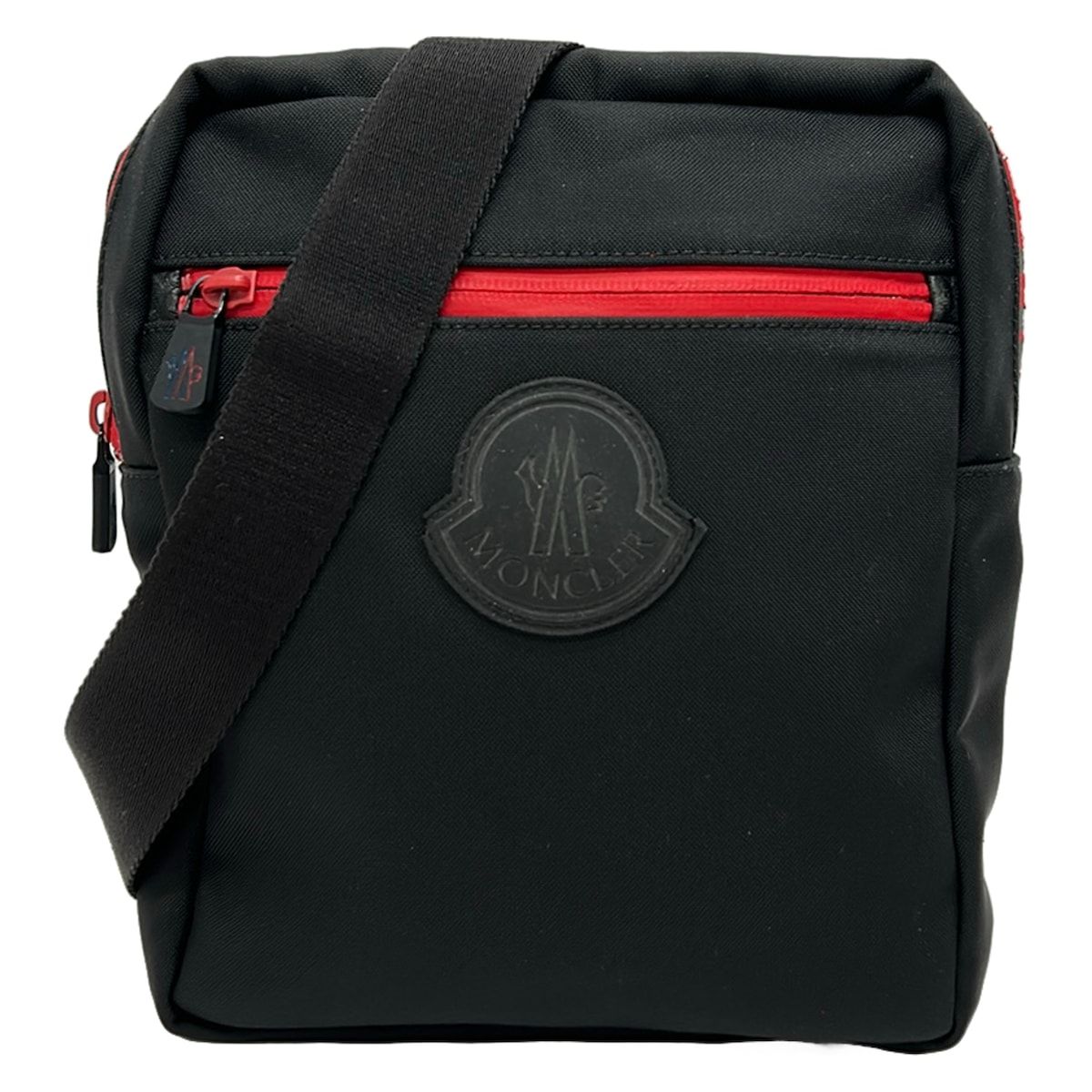MONCLER(モンクレール) ショルダーバッグ PASCAL BORSA E109A4003500 黒×レッド