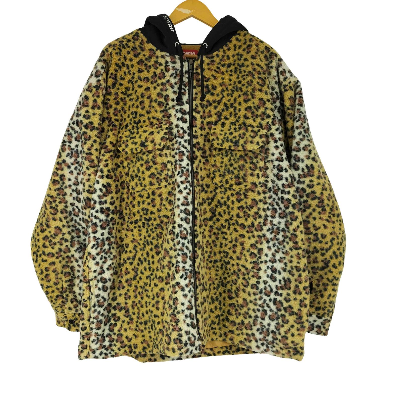 シュプリーム Supreme 23AW FLEECE ZIP UP HOODED SHIRT フリースジップアップフーデッドシャツ メンズ import：XXL 20,065円