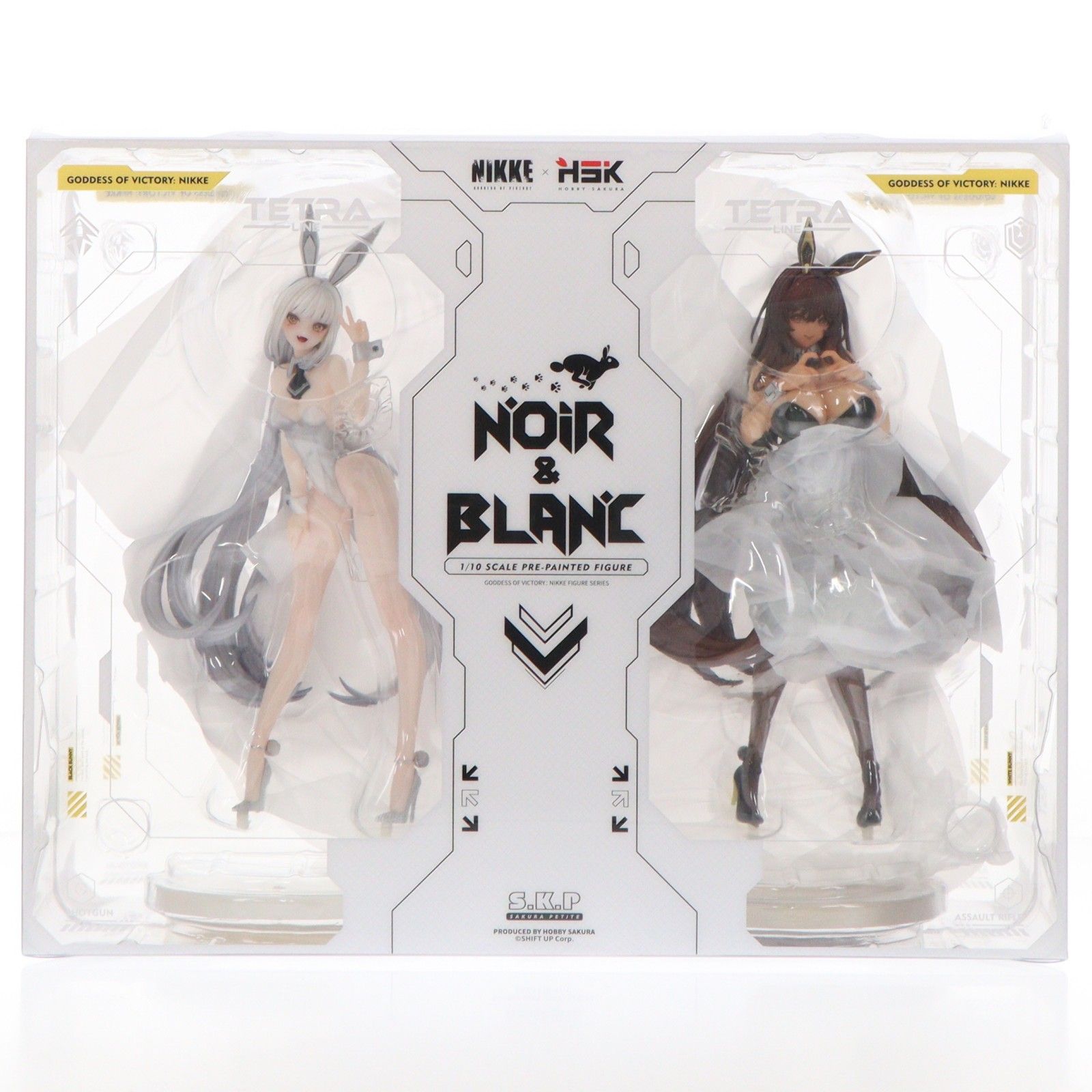 色紙無し ノワール&ブラン 勝利の女神:NIKKE(ニケ) 1/10 完成品 フィギュア HOBBY SAKURA(ホビーサクラ)