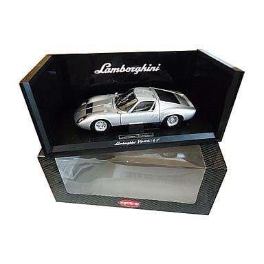 1/18 Lamborghini Miura P400 SV LIMITED EDITION(シルバー) 完成品 ミニカー(08313S) 京商