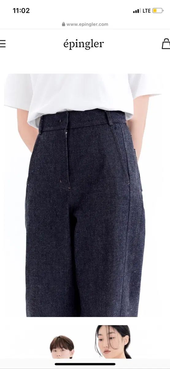 新品 EPINGLER 鬼龍紅郎 キー デニム パンツ ブルー (size: MENS) 21,820円