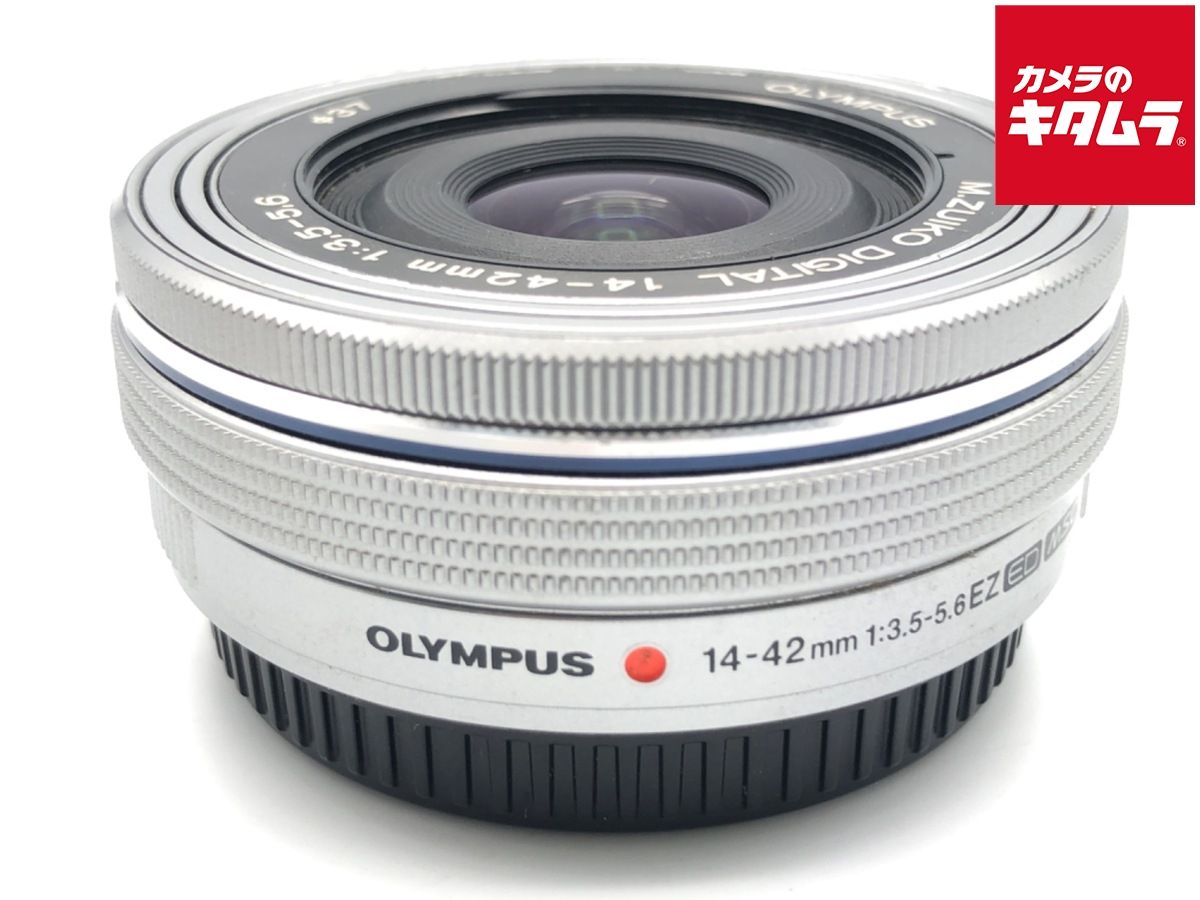 【中古】 【並品】 オリンパス M.ZUIKO DIGITAL ED 14-42mm F3.5-5.6 EZ シルバー 13,299円