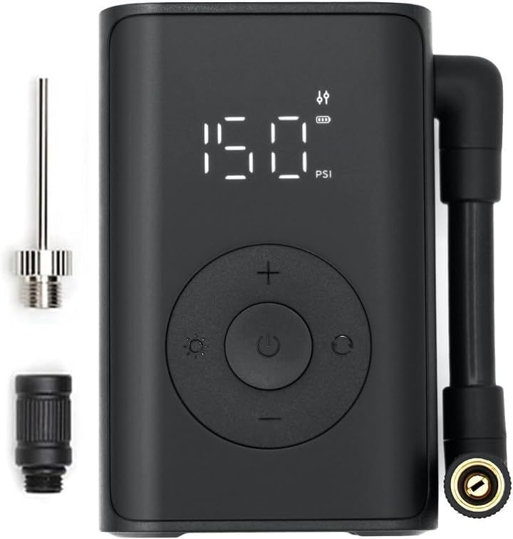 LudusGear(ルーダスギア) Xiaomi ミニ電動空気入れ 電動エアーポンプ (ブラック) 6,901円