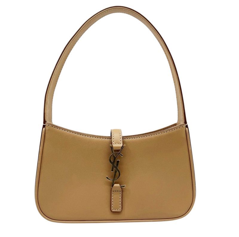 【中古】SAINT LAURENT PARIS サンローランパリ ル・サンカセット ミニ ベージュ 710318 ワンショルダー ミニバッグ YSL ゴールド金具 ハンドバッグ 肩掛け レディース お洒落 【ブランドギャラリー東心斎橋店】