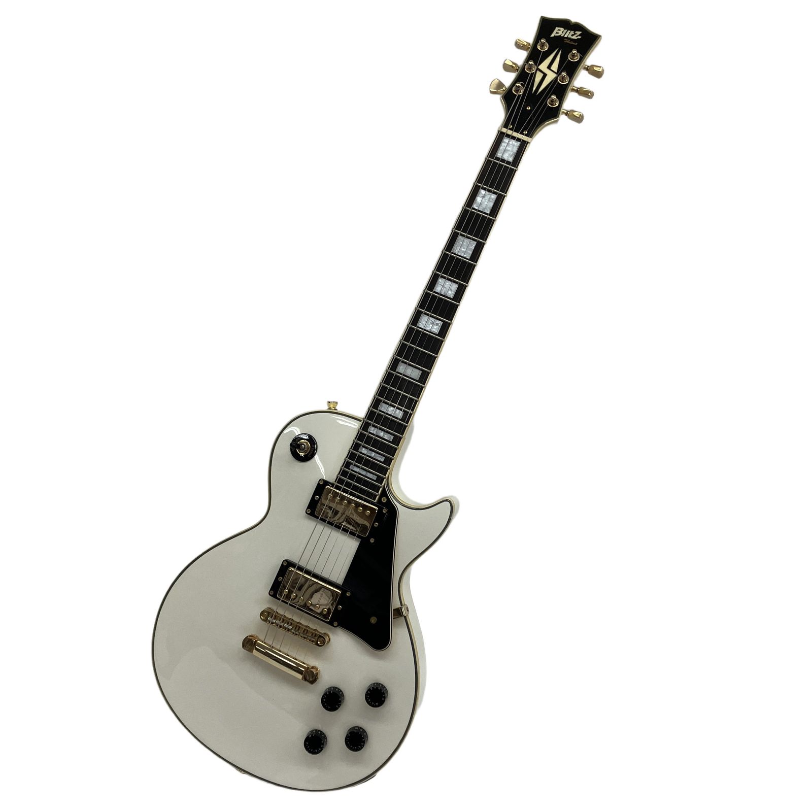 Blitz by Aria Pro II エレキギター ホワイト 弦楽器 音楽 演奏 ブリッツ アリアプロ2 中古 良好 C11533492