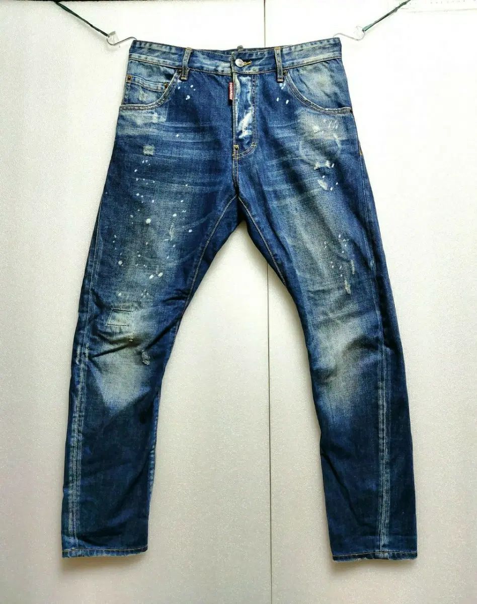 DSQUARED2 メンズデニム 44(32) ペイントジーンズ/送料込み
