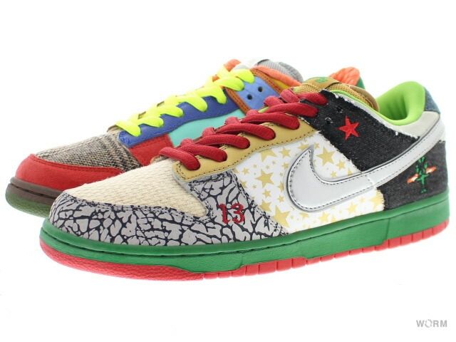 【US8.5】 NIKE SB SB WHAT THE DUNK 318403-141 【新古品】