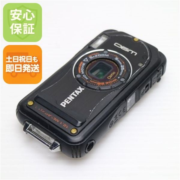 良品中古 Optio W90 ブラック 即日発送 PENTAX デジカメ デジタルカメラ 本体 土日祝発送OK