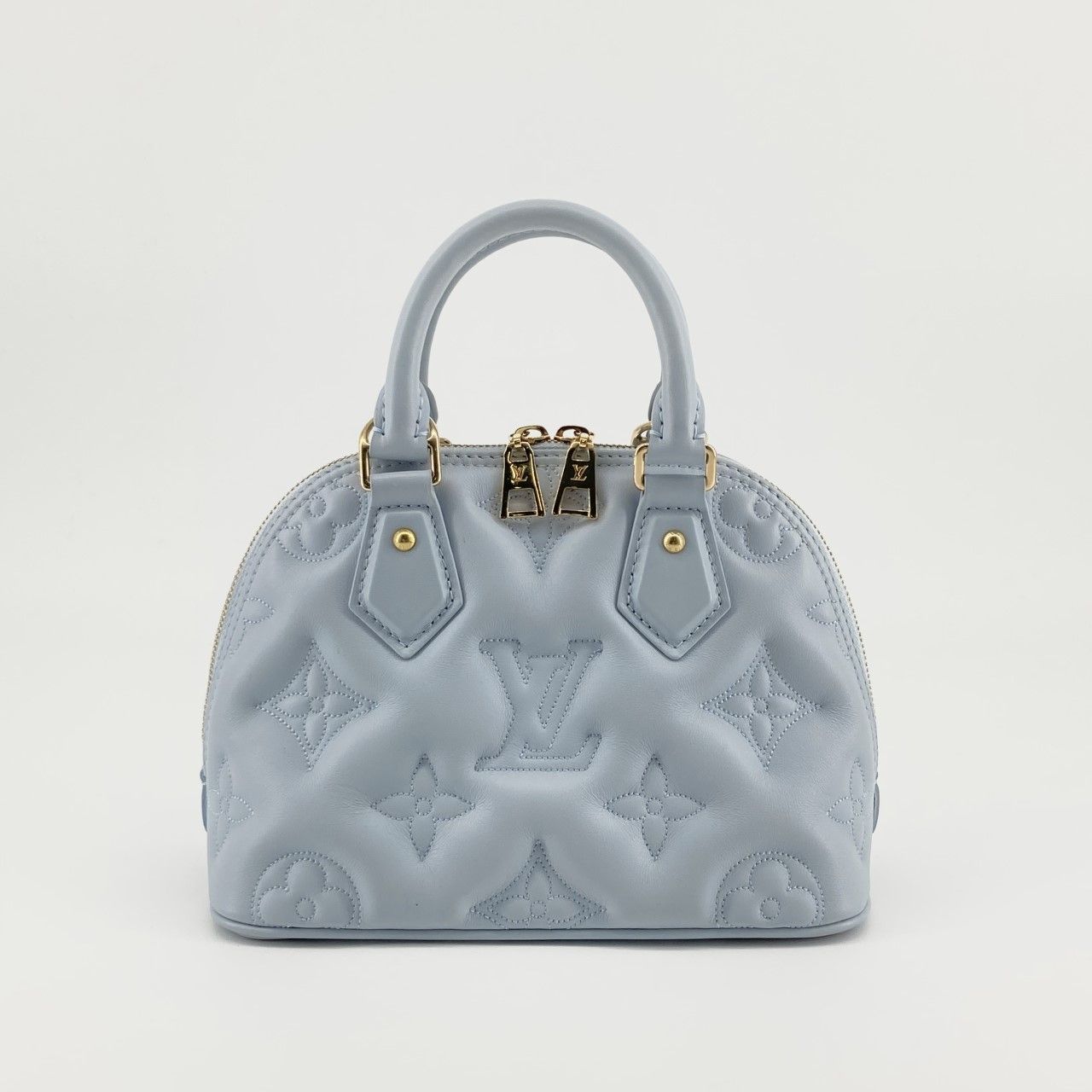 LOUIS VUITTON（ルイ・ヴィトン） バブルグラム アルマ ソフトBB キルティングレザー 2WAY M59822 ハンドバッグ ブルー
