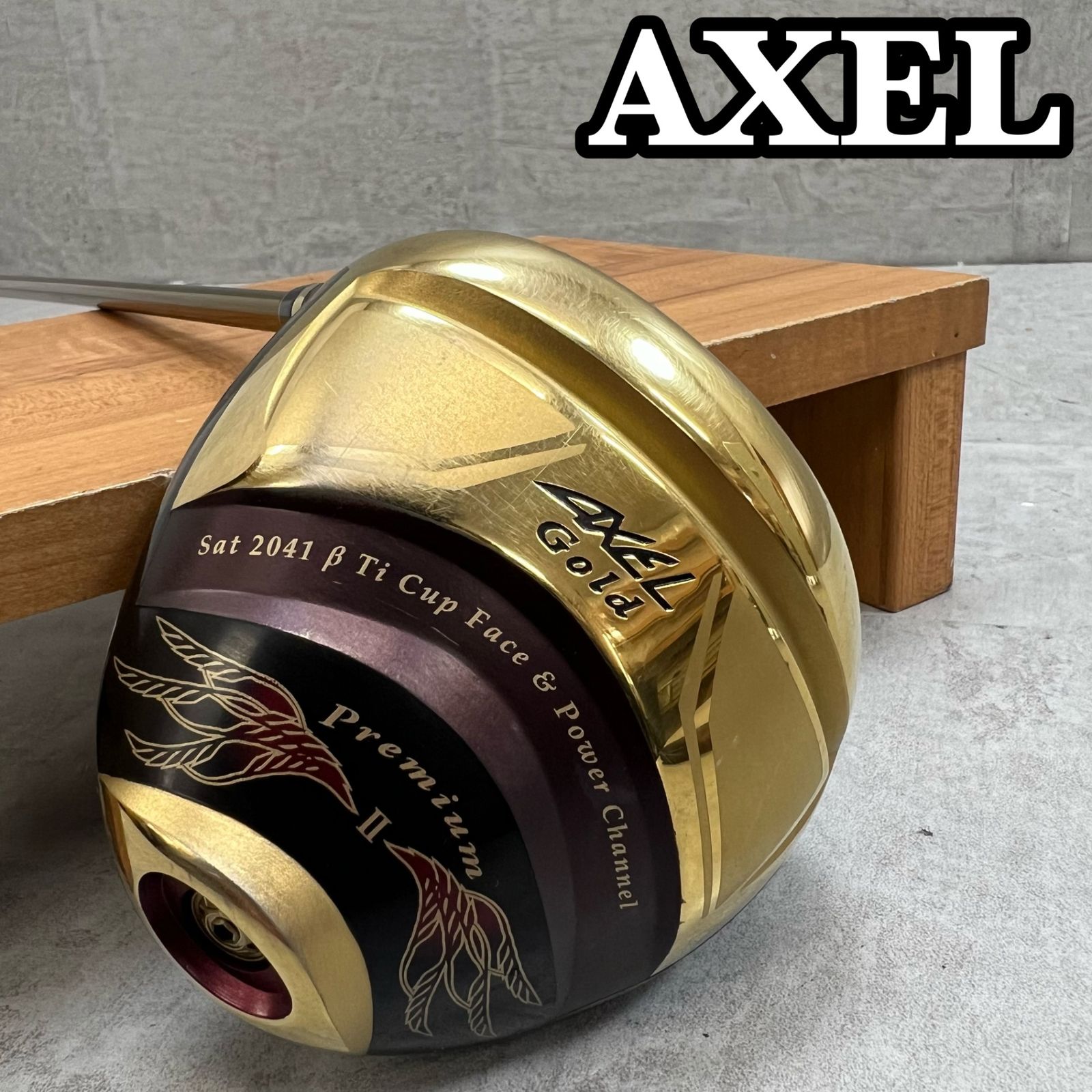 レフティー ツルヤ アクセル ゴールド プレミアム2 メンズゴルフ ドライバー 10.5° カーボン R TSURUYA AXEL Gold Premium Ⅱ 14,058円