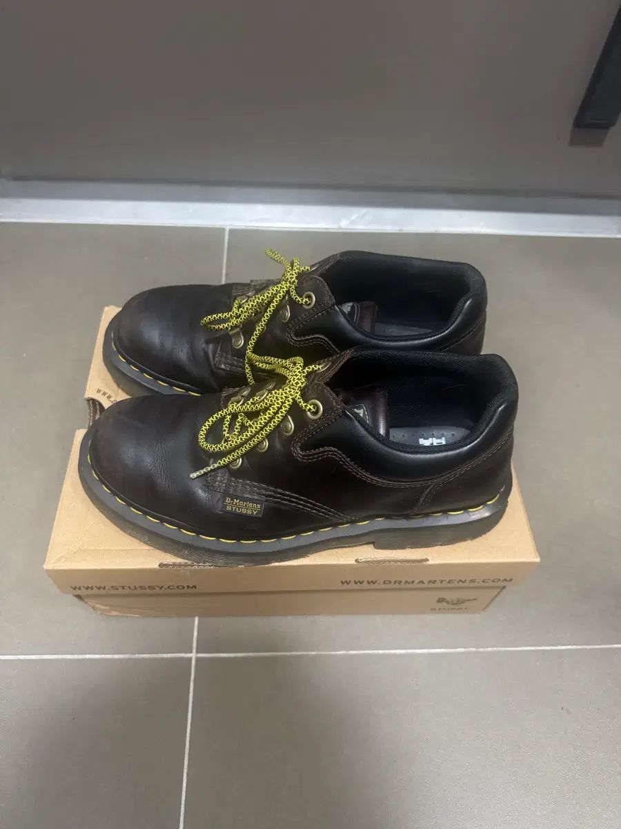 DR. MARTENS x STUSSY ステューシー 8053 ブーツ ココア