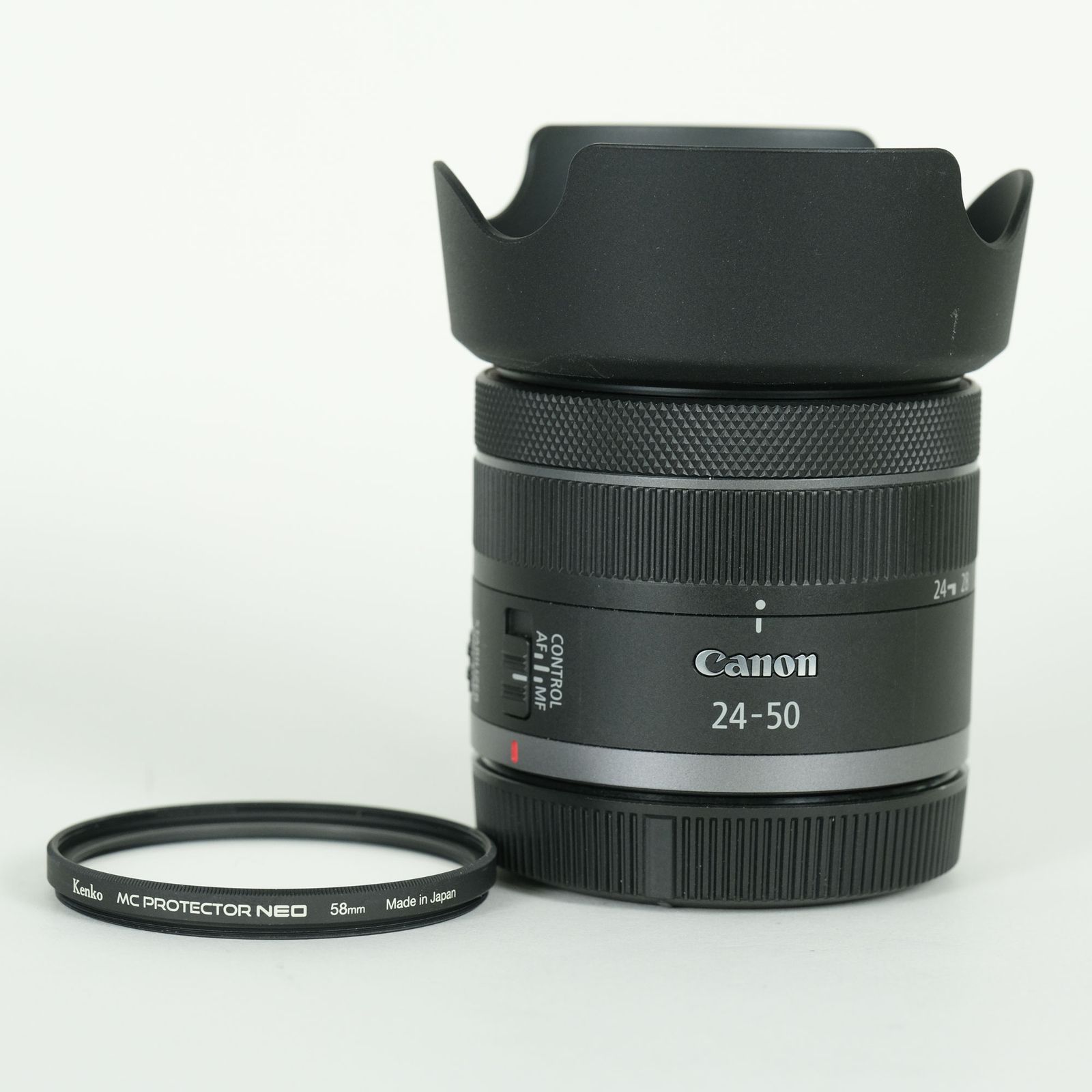 [美品 | フード・フィルター付] Canon RF24-50mm F4.5-6.3 IS STM | Canon RFマウント