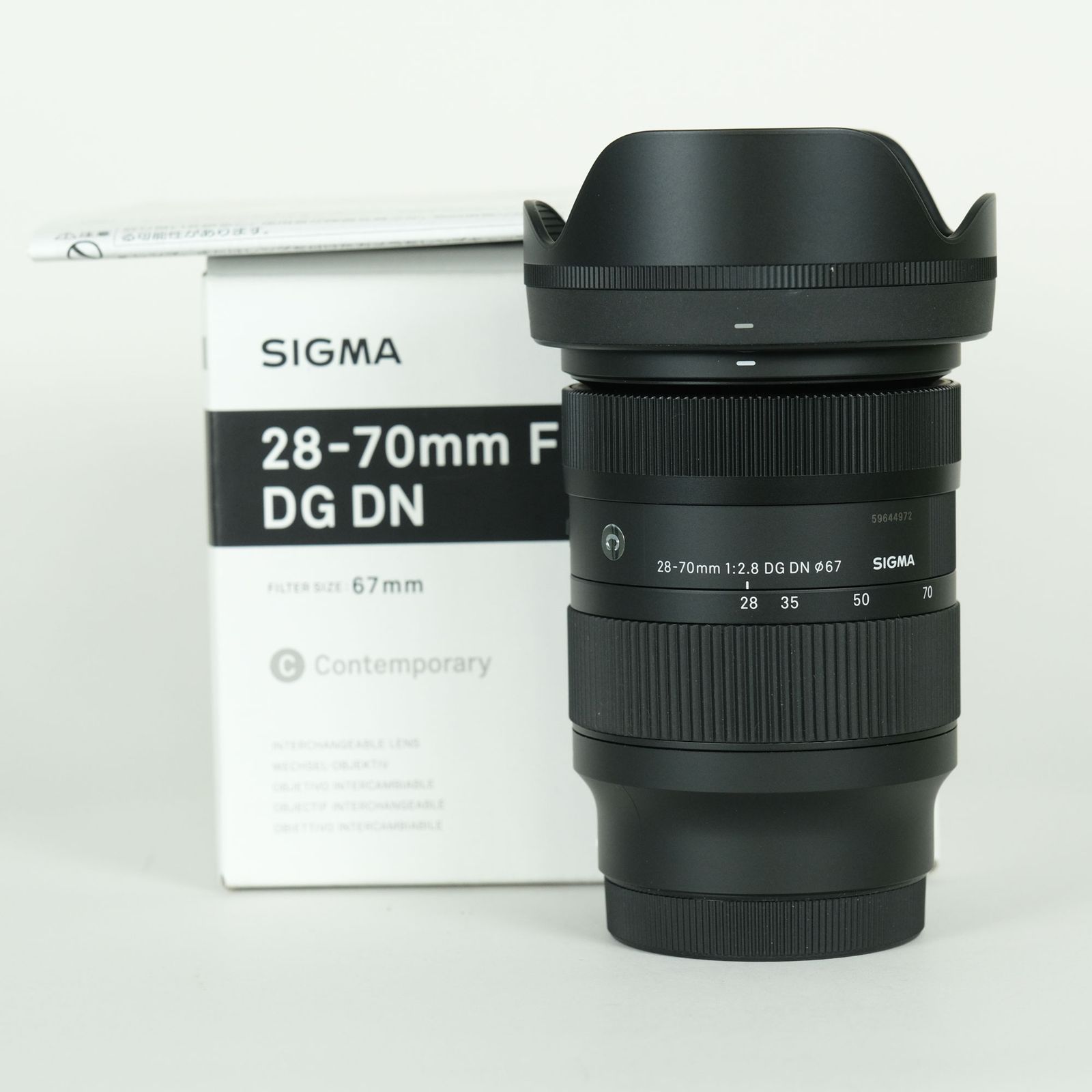 [美品] SIGMA 28-70mm F2.8 DG DN ｜Contemporary[ソニーE用] | SONY Eマウント