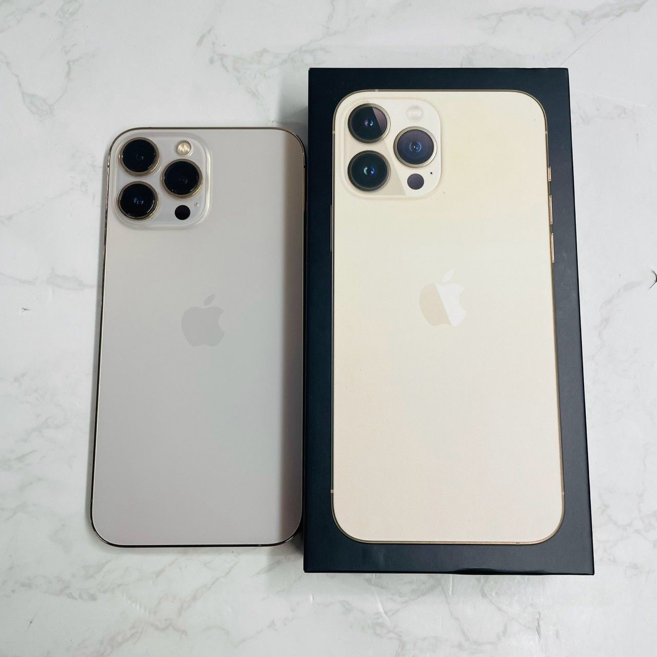 WW4044 iPhone 13 Pro Max 256GB ゴールド Softbank 352060424273595 SB 判定△