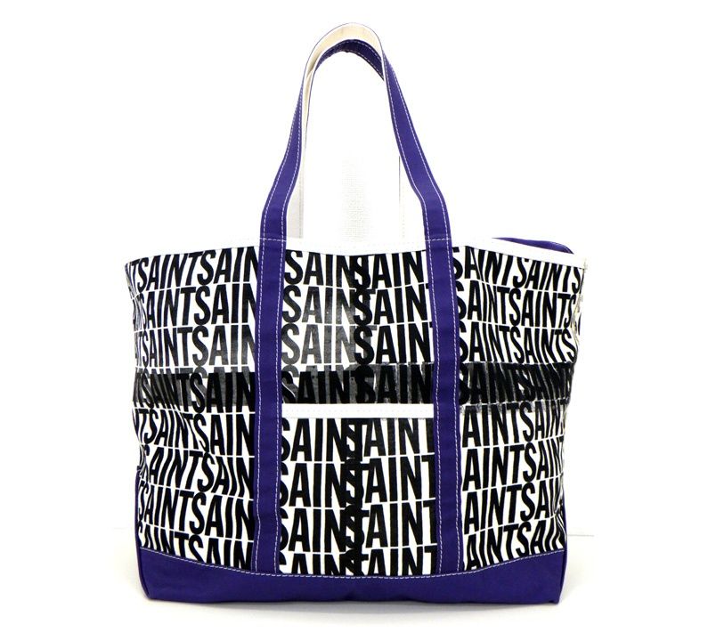 セントマイケル SAINT MICHAEL 24AW 【 TOTE XL SM YS1 0000 099 】 コットン キャンバス トート バッグ　52775