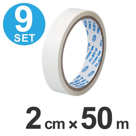粘着テープ スーパーふしぎテープ 2cm×50ｍ巻 9個組 （ 接着テープ ） 7,744円