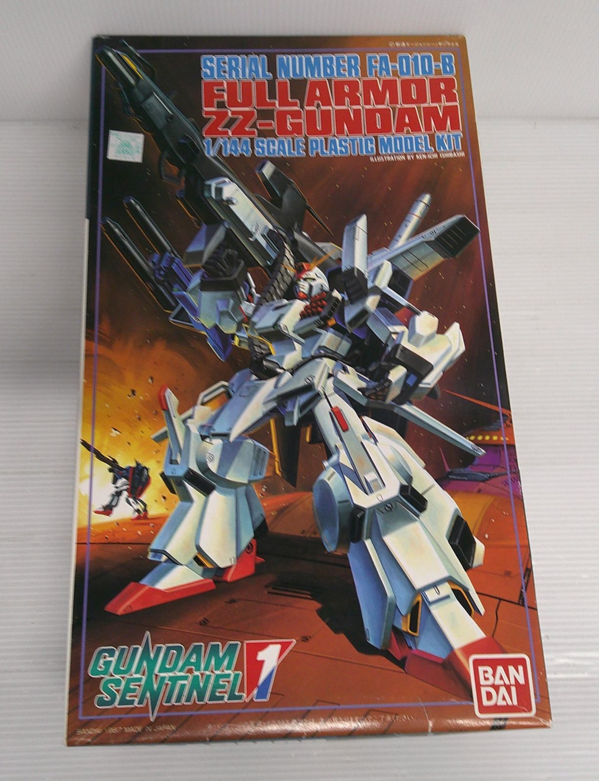 【開封品】1/144 FA-010-B フルアーマーダブルゼータガンダム 「ガンダム・センチネル」 シリーズNo.1 [0020267]【箱傷み等有】