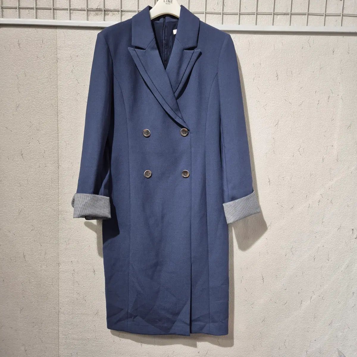 イッミシャ LINE ダブル ONE PIECE ブルー 6,502円