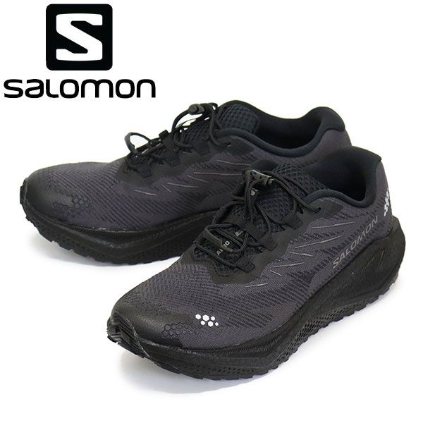 Salomon (サロモン) L45400000 AERO BLAZE 4 GRVL ランニングシューズ Black / Black / Cloudburst SL123 25.0cm