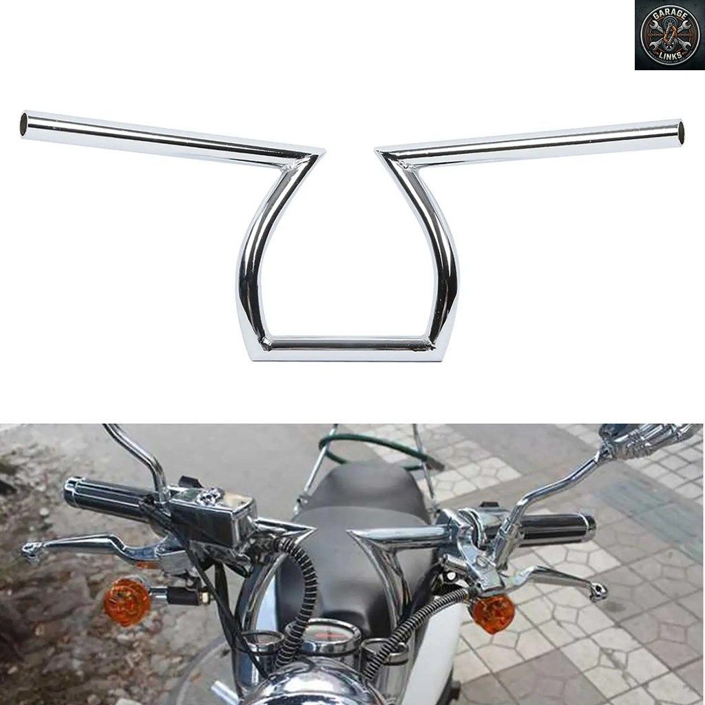 バイク 1インチ Z バー ハンドルバー ホンダ レブル 250 OW エアロ 750 セイバー 1100 VLX 600 チョッパー スポーツスター XL883 1200 14,153円