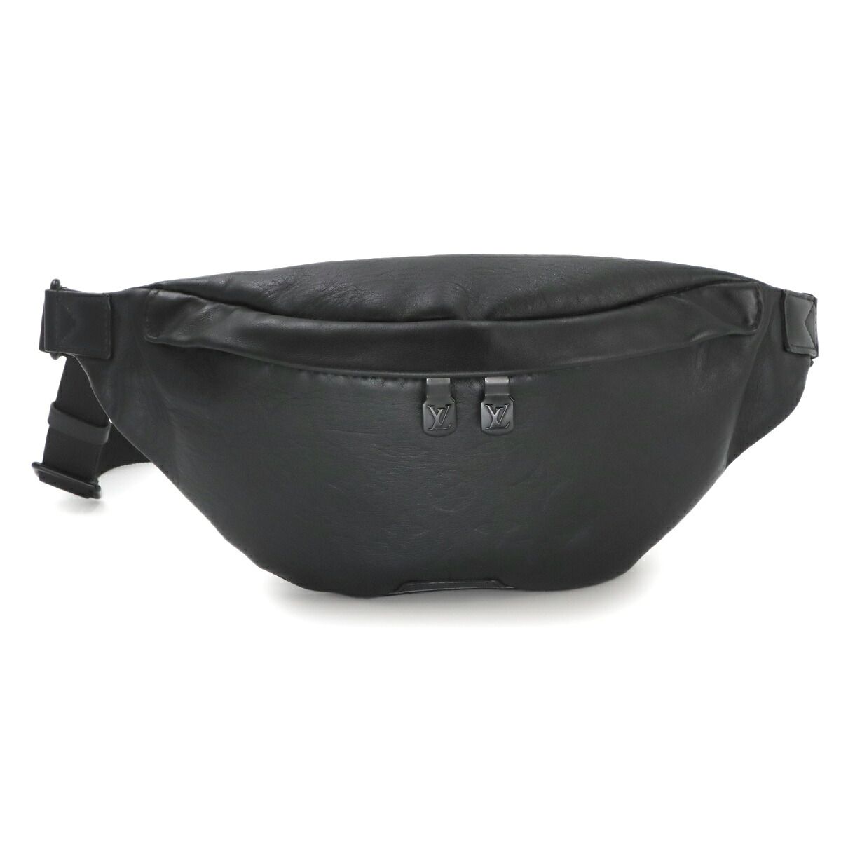 ルイ ヴィトン LOUIS VUITTON モノグラム シャドウ ディスカバリー バムバッグ ボディ バッグ レザー ノワール M44388 RFID 90321941 88,000円