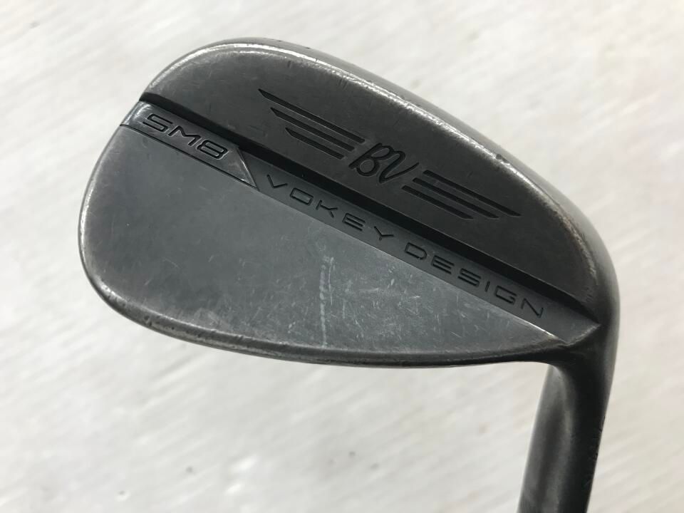 タイトリスト　ボーケイ SM8 JET BLACK　50度　NSプロ MODUS 3 TOUR 105　Sフレックス　ウェッジ　中古【最短即日発送】