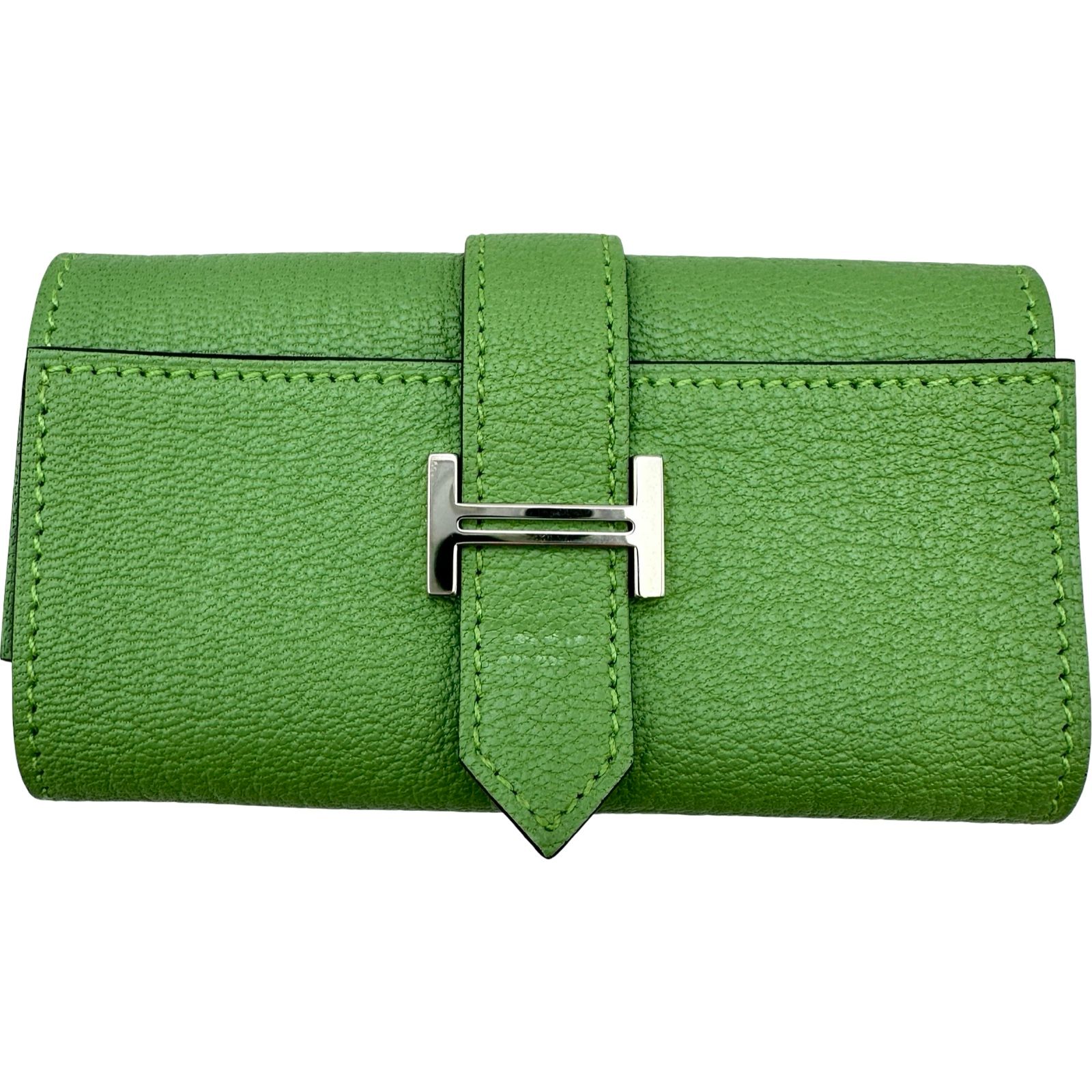 エルメス HERMES ベアン４連キーケース G刻印 ヴェールクリケット シルバー金具 エプソン レディース キーケース