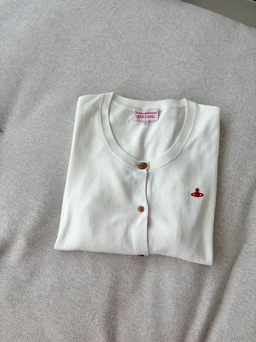 Vivienne Westwood ヴィヴィアン・ウエストウッド レッドレーベル カーディガン 白 12,751円