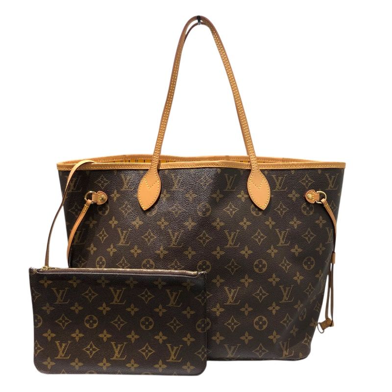 ルイ・ヴィトン LOUIS VUITTON ネヴァーフルMM M40997 ブラウン モノグラムキャンバス/ミモザ レディース トートバッグ 255,000円