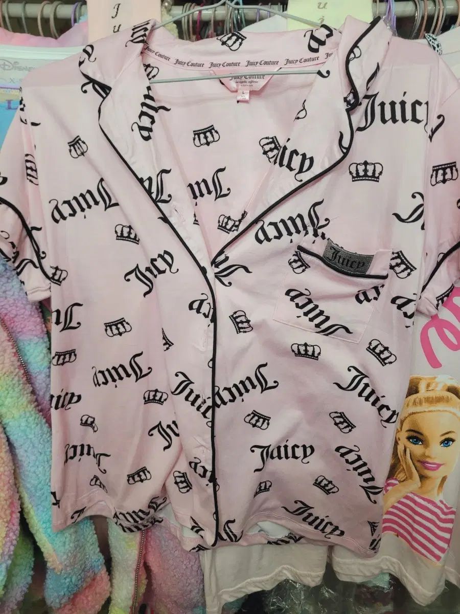 JUICY COUTURE ジューシークチュール ピンク ロゴ パジャマL パンツ ルームウェアセット 8,494円