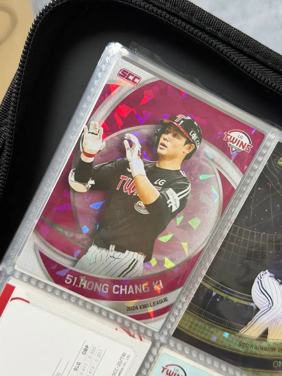 KBO LG TWINS ツインズ 홍창기 ピンク 페러렐 カード