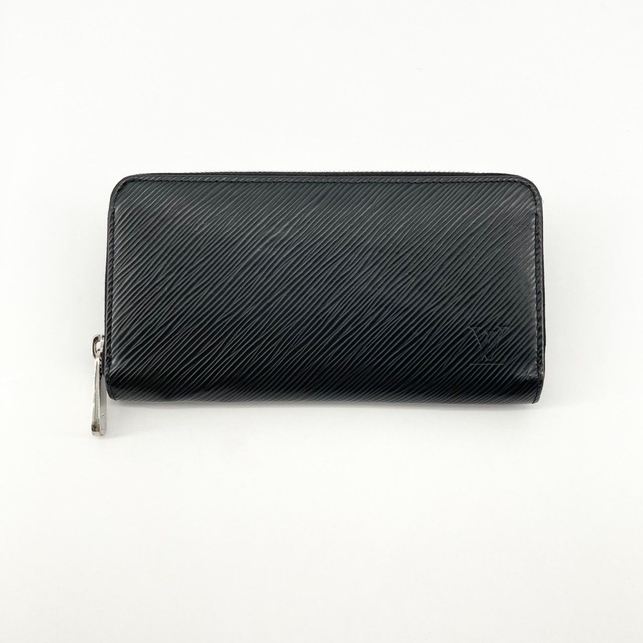 LOUIS VUITTON（ルイ・ヴィトン） ジッピーウォレット エピレザー M64838 長財布 ブラック×ピンク