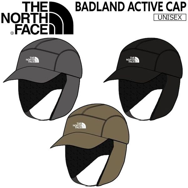 THE NORTH FACE BADLAND ACTIVE CAP ザ・ノースフェイス バッドランドアクティブキャップ キャップ 帽子 防寒 保温 アウトドア 登山 キャンプ タウンユース SP MR K M L