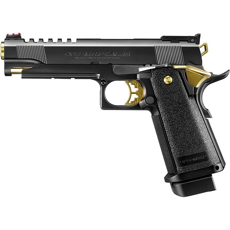 【8月27日再入荷予定】東京マルイ ガスブローバック ハイキャパ5.1 ゴールドマッチ ガスガン 14,386円