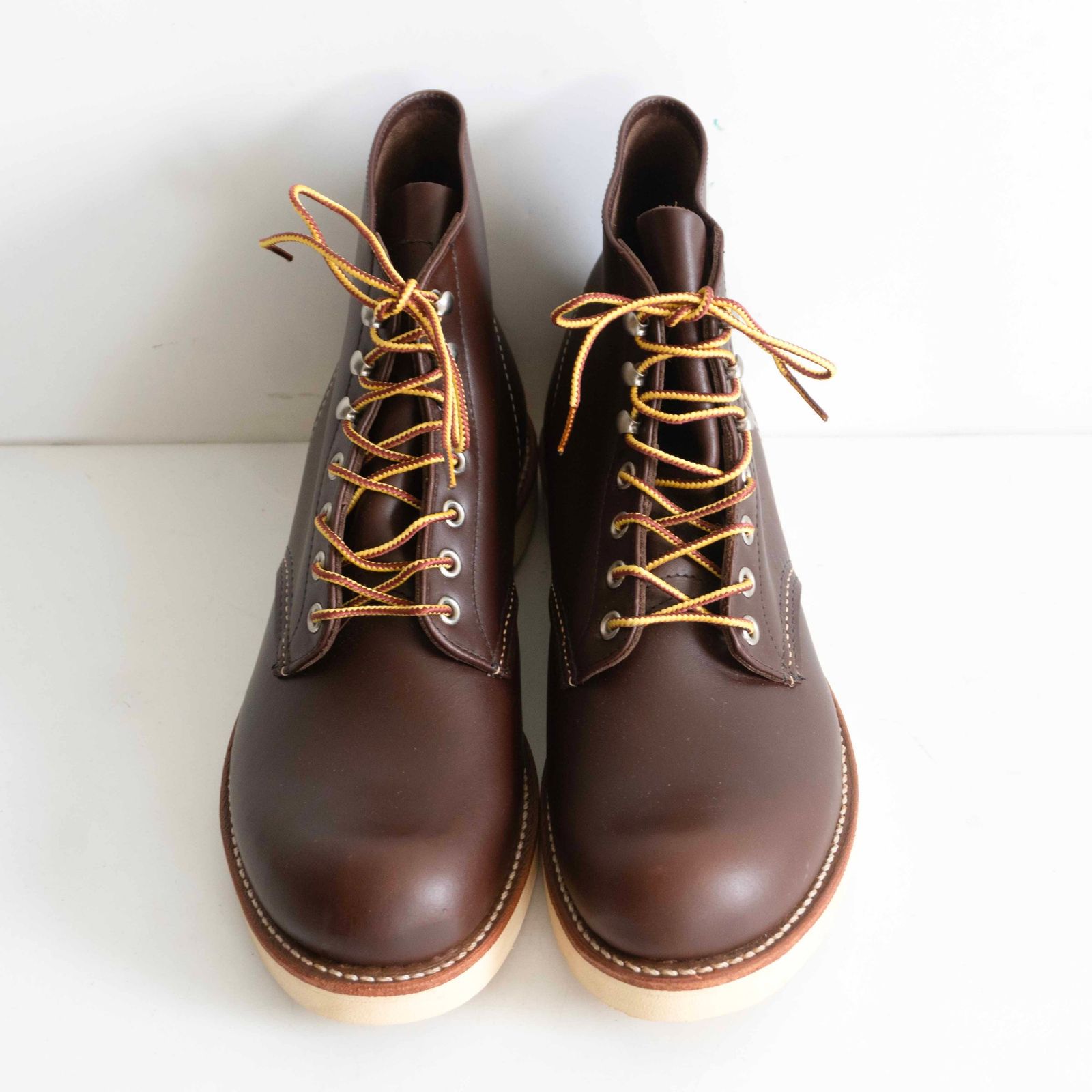 RED WING 8134 クラシックワーク ラウンドトゥ 試着程度/極美品】REDWING【8134 6inch Classic Work Round-Toe】US9D
