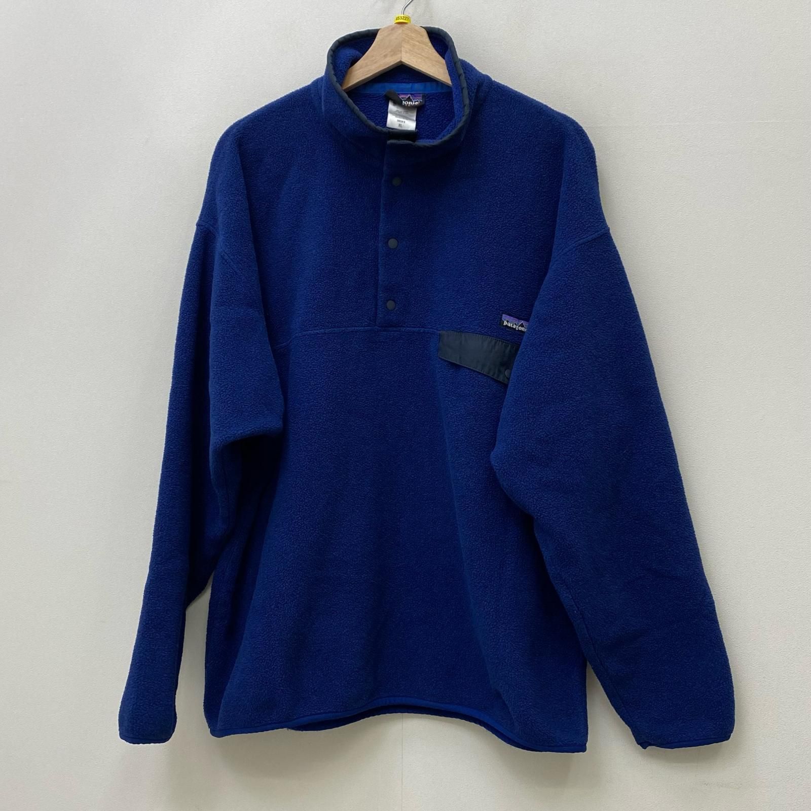 【加古川店】 中古 patagonia | パタゴニア その他トップス Synchilla Snap-T Fleece Pullover 25450 ネイビー サイズ：XL 【92】