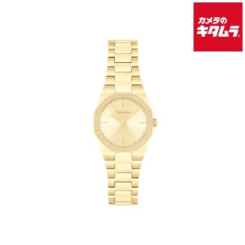 【新品】カルバン・クライン ユニセックス腕時計 GEOMETRICELEGANCE23 25100142