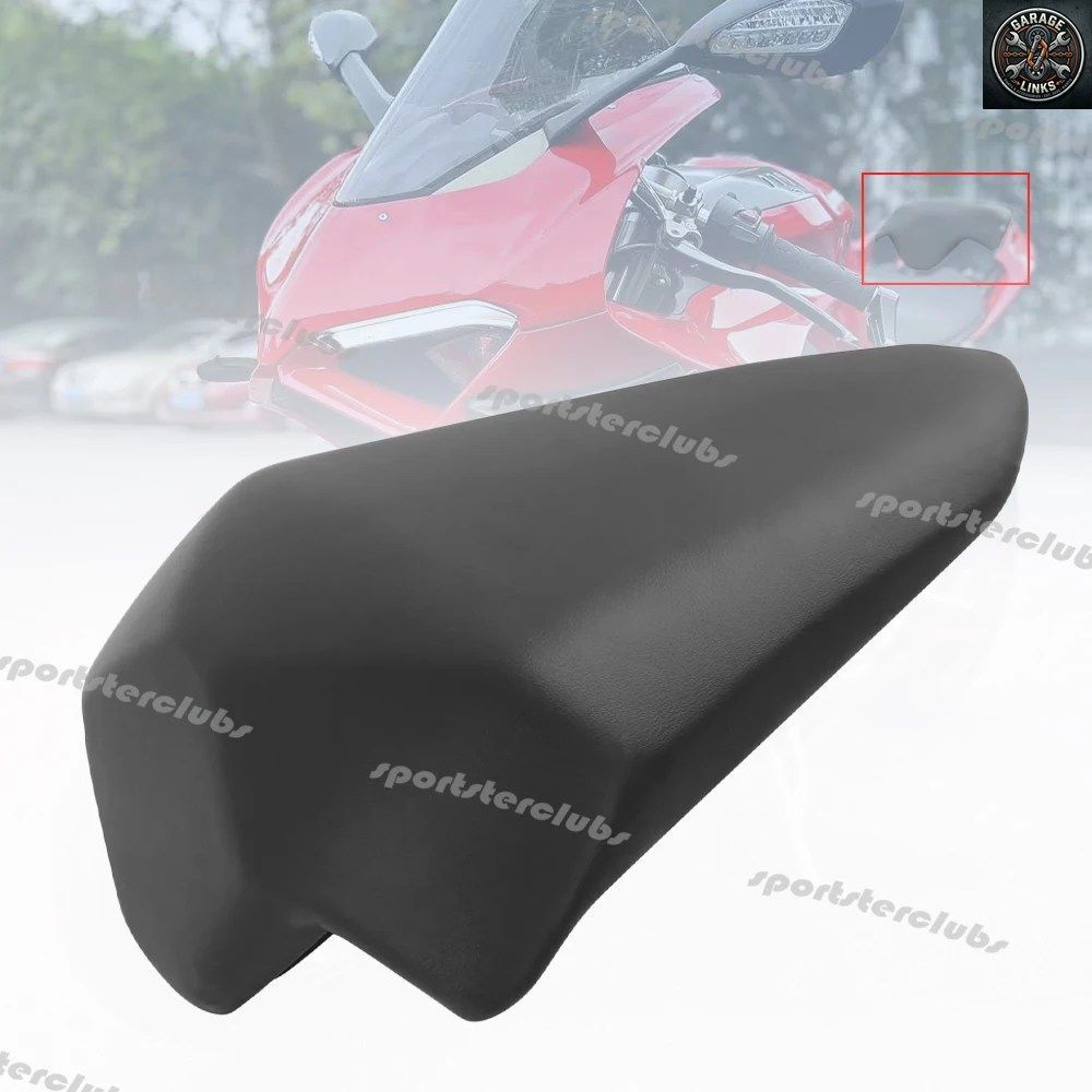 DUCATI 1100 PANIGALE V4S 2019-2023 2020 2021 2022 オートバイ用リアパッセンジャーシートパッドサドルクッションピリオンシート