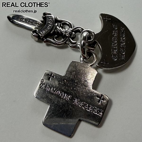 CHROME HEARTS/クロムハーツ 3TRINKETS/3トリンケッツ ペンダントトップ 純正ボールチェーン