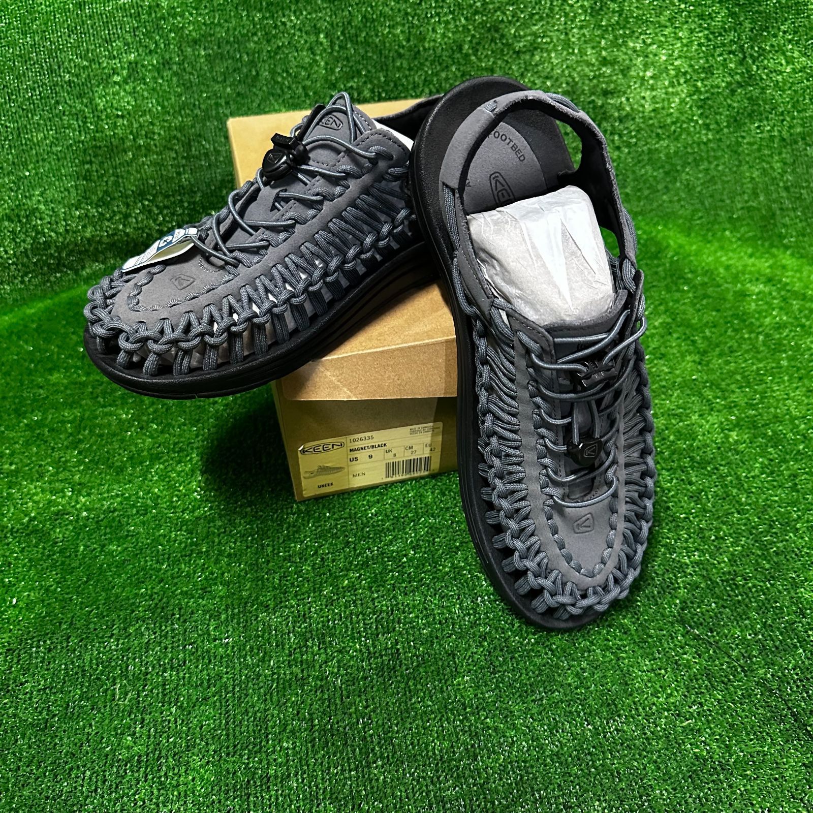 【KEEN】UNEEK Magnet/Black US9 27cm マグネット ブラック