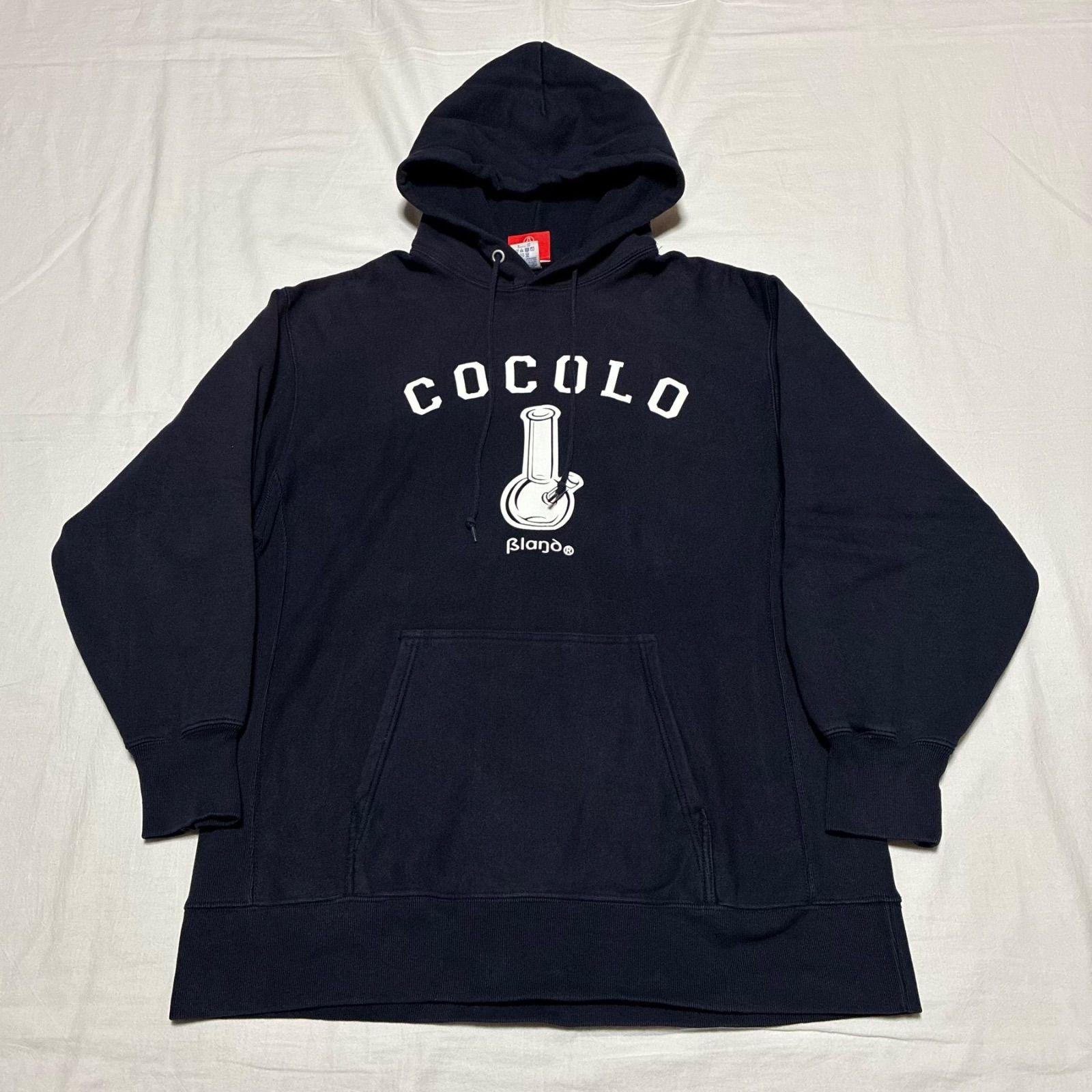 COCOLO BLAND ココロブランド ORIGINAL BONG HOODIE ネイビー XXL表記 5,950円