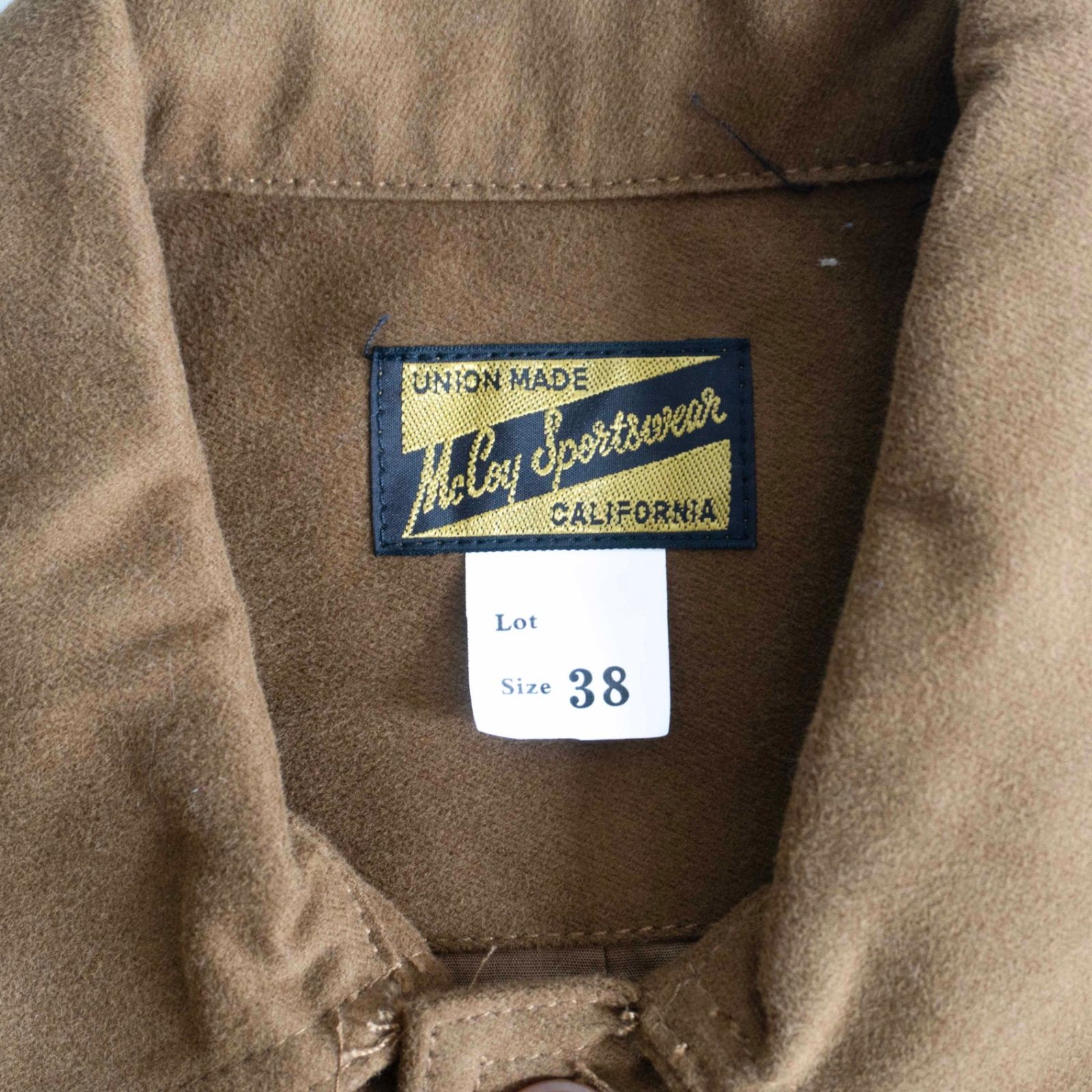 美品】THE REAL MCCOYS 【MOLESKIN SPORTS JACKET】38 リアルマッコイ