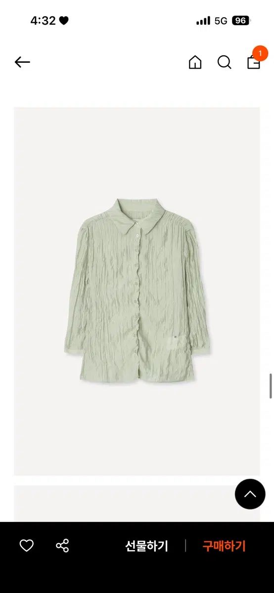 ホワス RELIEF 3/4 SLEEVE BLOUSE (LIME) 9,745円