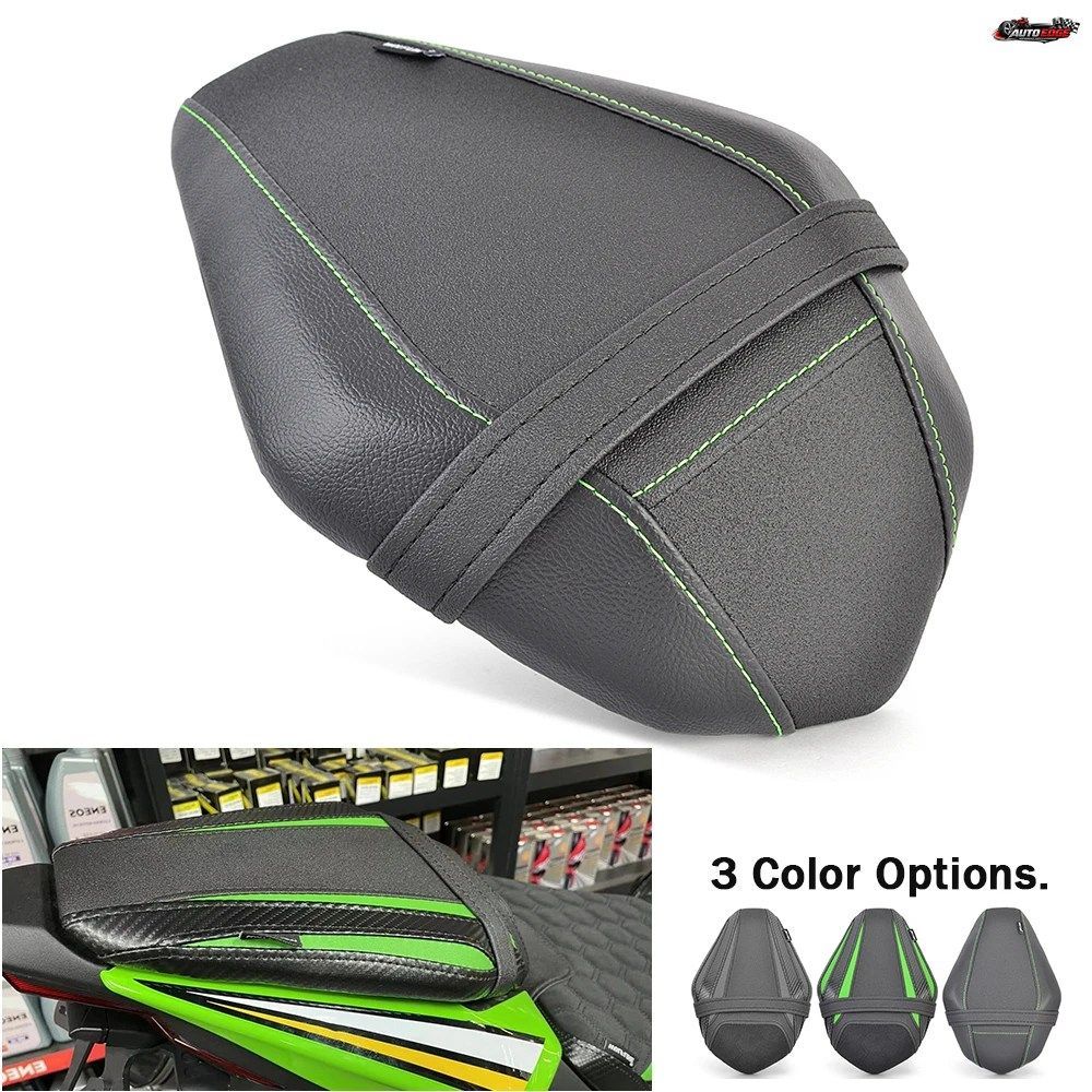 カワサキ ZX-6R 2019-2022 用オートバイ合成皮革リアシートパッセンジャーシートピリオンクッション - 25