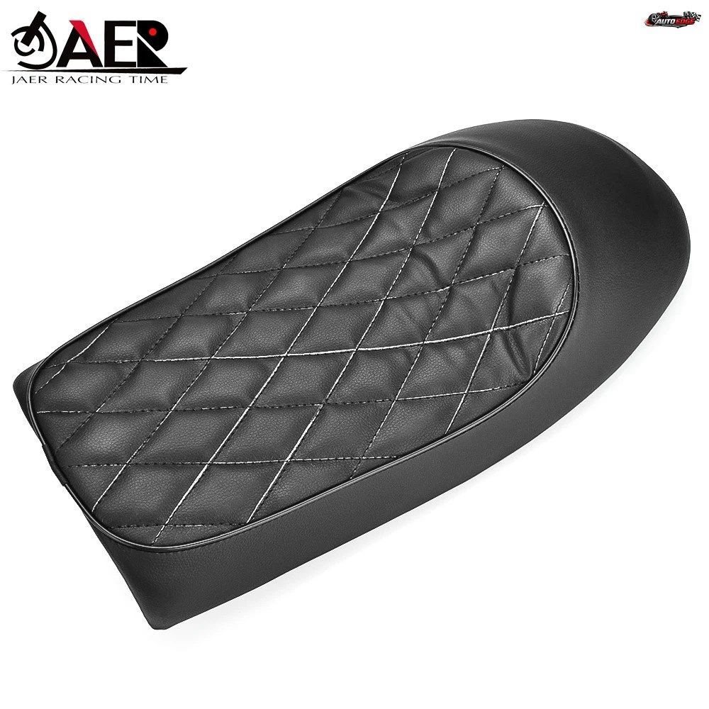 スズキ KZ400 KZ550 K750 Z650 W650 SR500 XJ550 XJ650 XS650 用オートバイ バイク フラット ブラット カフェ レーサー シート