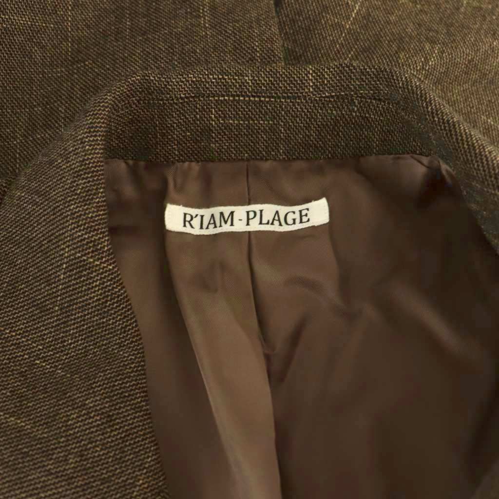 リアムプラージュ R'IAM-PLAGE シャークスキンダブルブレスト