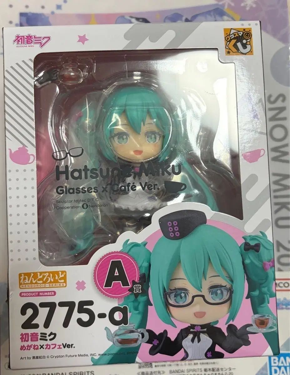 未開封) グッドスマイルカンパニー 初音ミク カフェ Ver ねんどろいど 2775-a A賞