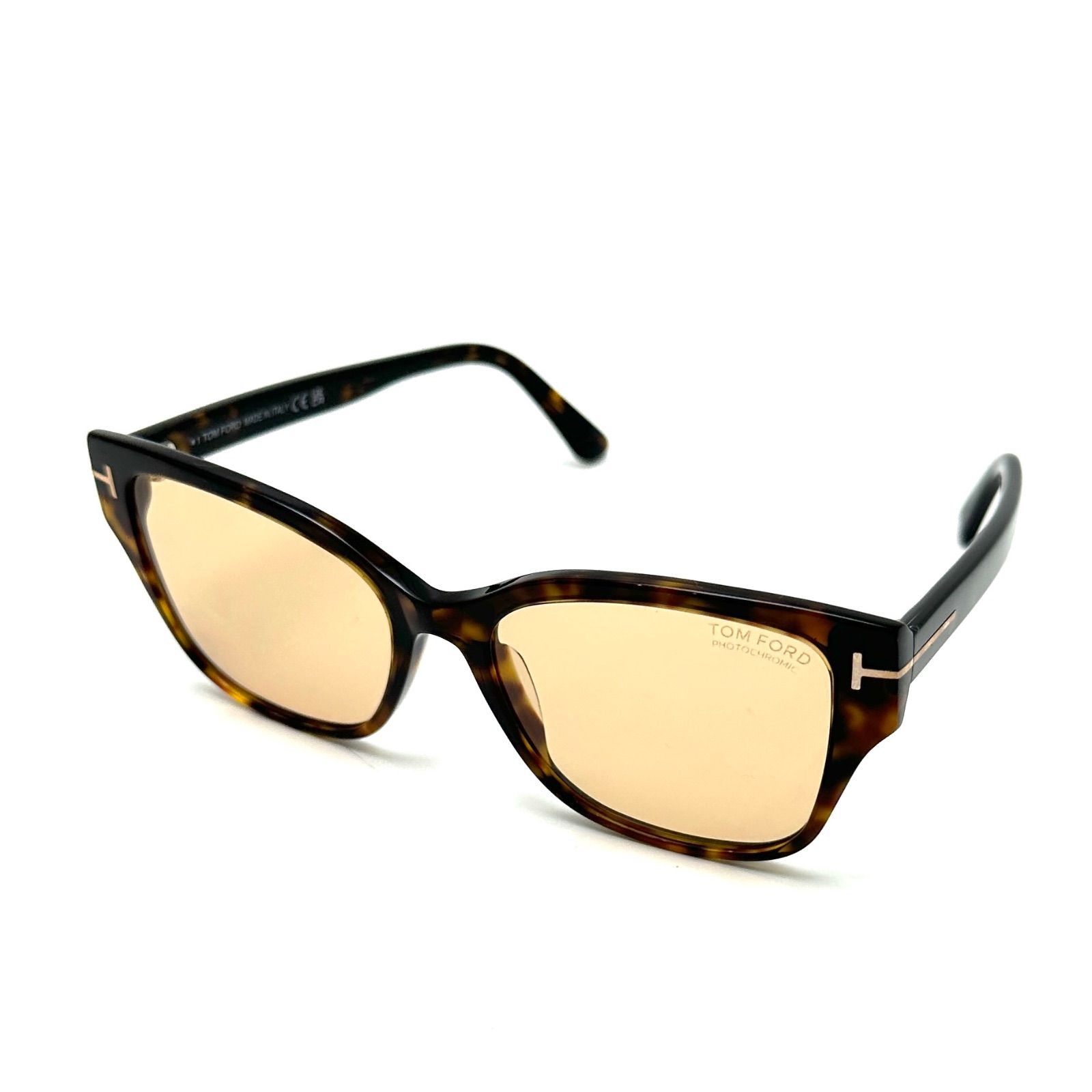 【楠本質店/元住吉】トムフォード　TOMFORD　サングラス　TF1108　Elsa　べっ甲柄風　ブラウン　55□17　140　イタリア製