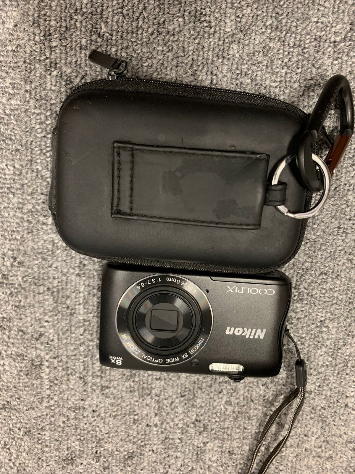 ¥[ Unconfirmed electrification operation] Nikon Nikon COOLPIX S3700 Wi-Fi compact digital camera with case [camera 2] [4]